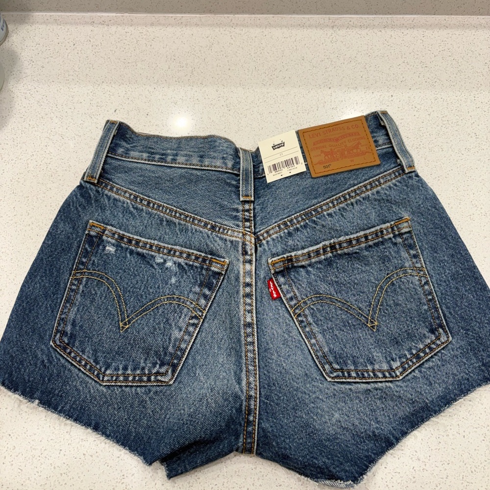 Levi's Women's Classic Blue Jean Shorts